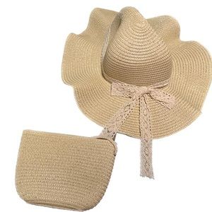 Women Beach Hat and Bag